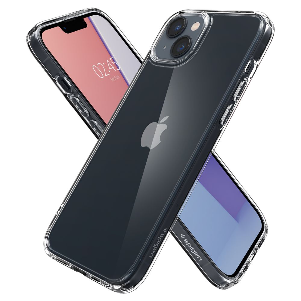 Husa de protectie Spigen Ultra Hybrid (ACS05040) compatibil cu iPhone 14, Transparent