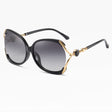 Techsuit Sunglasses Polarized (1722), for Women with UV Protection, PC, Negru / Gray