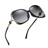 Techsuit Sunglasses Polarized (1722), for Women with UV Protection, PC, Roz / Gray