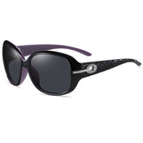 Techsuit Sunglasses Polarized PC (2012), UV Protection, Negru / Purple / Gray