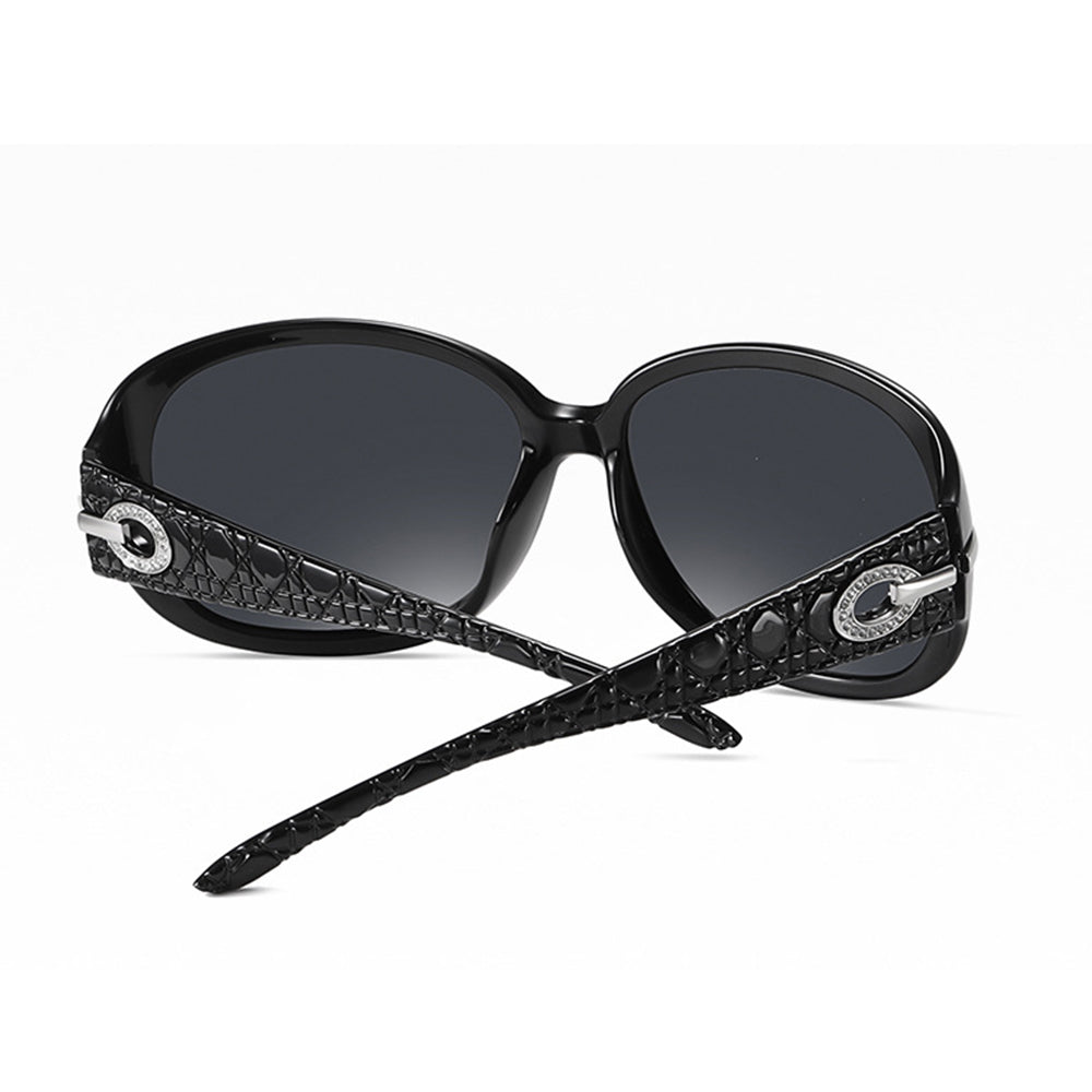 Techsuit Sunglasses Polarized PC (2012), UV Protection, Negru / Purple / Gray