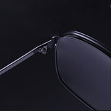 Techsuit Sunglasses Polarized (8702), for Women with UV Protection, Metal Frame, Rosu