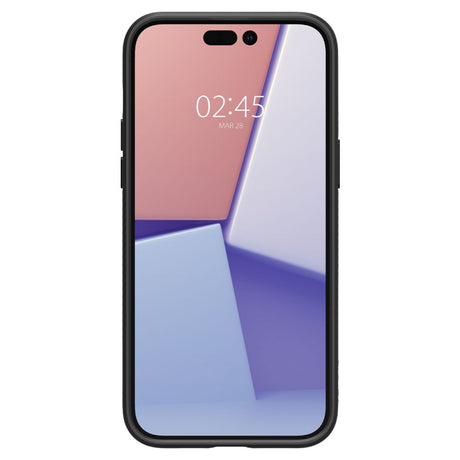 Husa de protectie Spigen Liquid Air (ACS04813) compatibil cu iPhone 14 Pro Max, Negru Mat