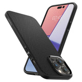 Husa de protectie Spigen Liquid Air (ACS04957) compatibil cu iPhone 14 Pro, Negru Mat