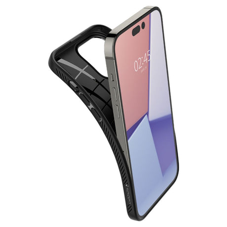 Husa de protectie Spigen Liquid Air (ACS04957) compatibil cu iPhone 14 Pro, Negru Mat