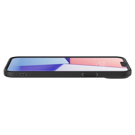 Husa de protectie Spigen Liquid Air (ACS05037) compatibil cu iPhone 14, Negru Mat