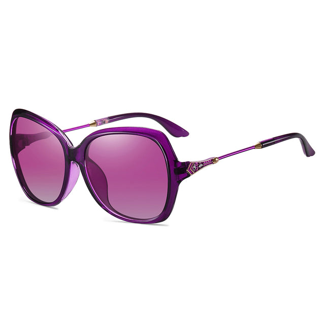 Techsuit Sunglasses Polarized (8881), for Women with UV Protection, PC, Mov