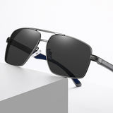 Ochelari de Soare Techsuit (LM001), Aluminiu, Gri