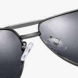 Ochelari de Soare Techsuit (LM001), Aluminiu, Gri
