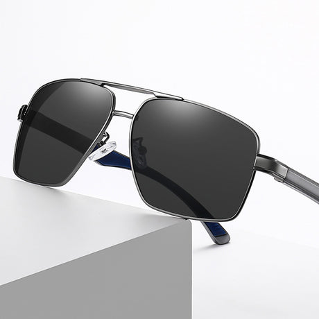 Ochelari de Soare Techsuit (LM001), Aluminiu, Fotocromic, Galben