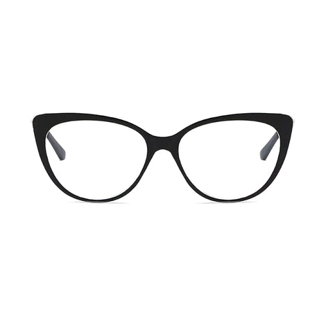 Techsuit Anti-Blue Light Glasses Reflex Metal (F5018-C72), Cat Eye, Dark Black