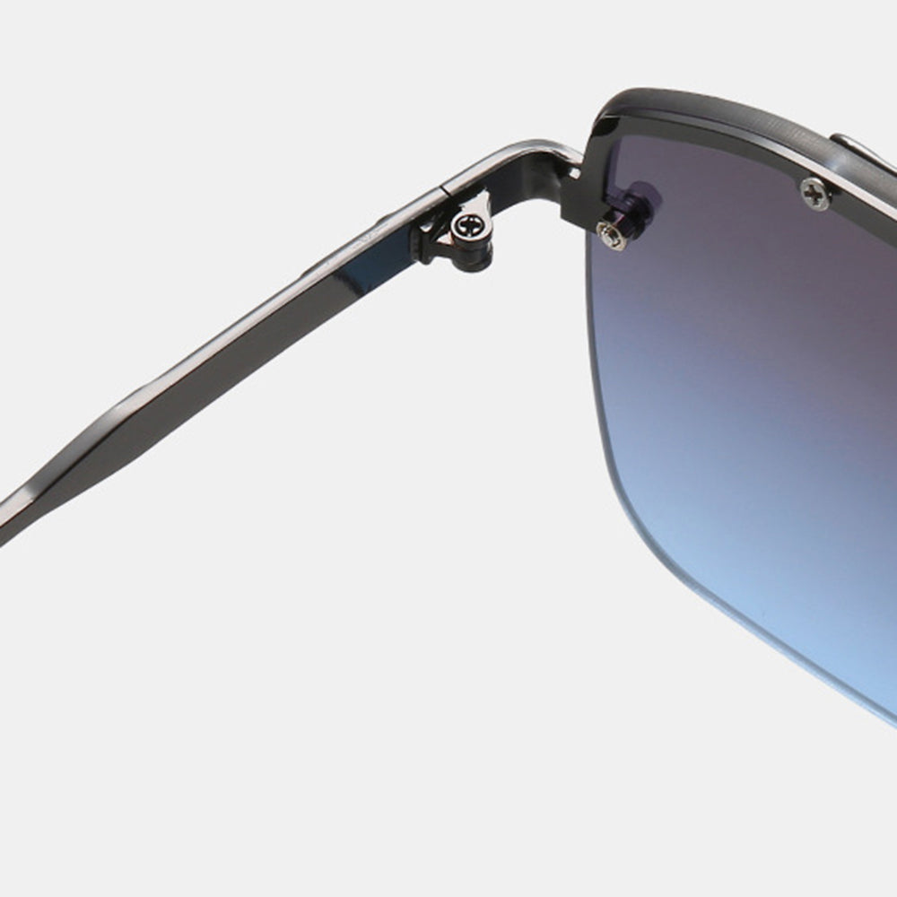 Ochelari de Soare Techsuit (2576), Cadru Aluminiu, Lentile Policarbonat, Auriu / Gri