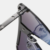 Ochelari de Soare Techsuit (2576), Cadru Aluminiu, Lentile Policarbonat, Auriu / Gri