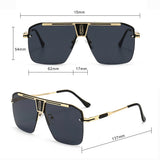 Ochelari de Soare Techsuit (2576), Aluminiu, Maro