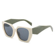 Techsuit Sunglasses (3967), for Women, PC Frame and Lens, Bej / Gray