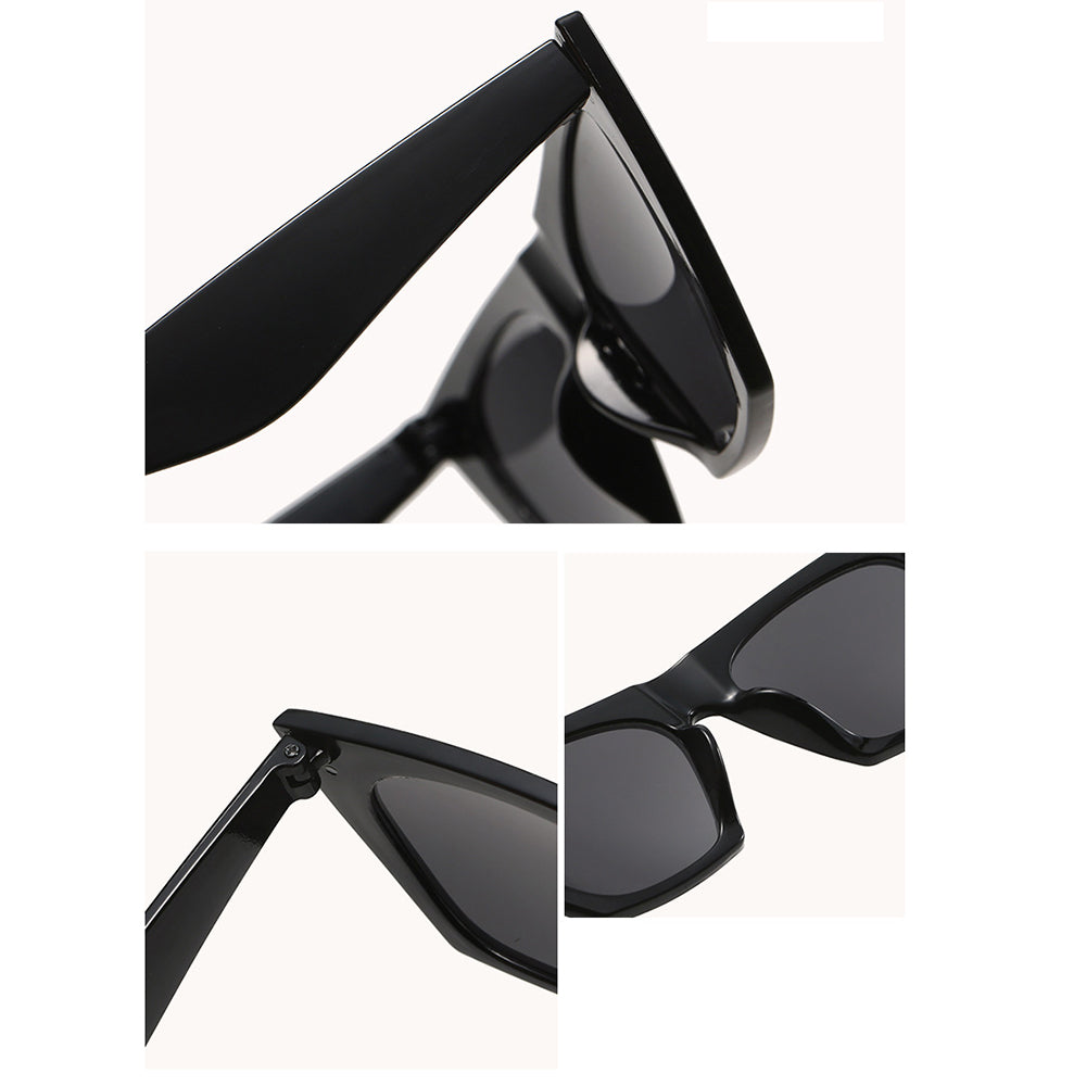 Techsuit Sunglasses (5154), for Women, PC Frame and Lens, Square, Albastru / Light Gray