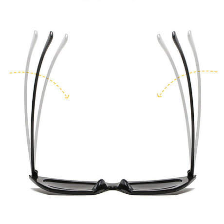 Techsuit Sunglasses (5154), for Women, PC Frame and Lens, Square, Rosu