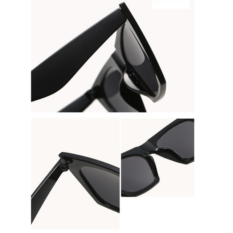Techsuit Sunglasses (5154), for Women, PC Frame and Lens, Square, Negru / Gradient
