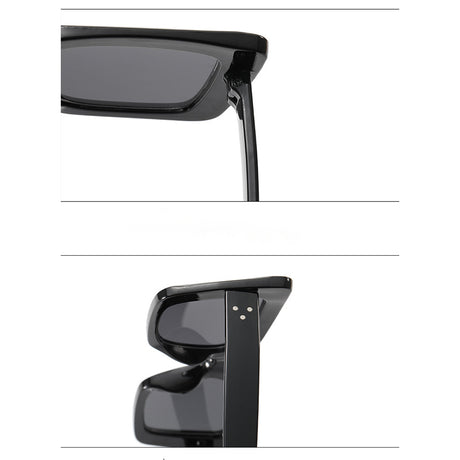 Techsuit Sunglasses (5277), for Women with PC Frame and Lens, Square Shape, Sampanie / Brown