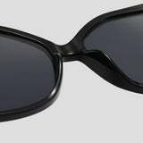 Techsuit Sunglasses (5335), for Women with PC Frame and Lens, Butterfly Shape, Roz / Champagne