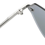 Techsuit Sunglasses (8195), for Women, Metal and PC, Argintiu / Gradient Purple