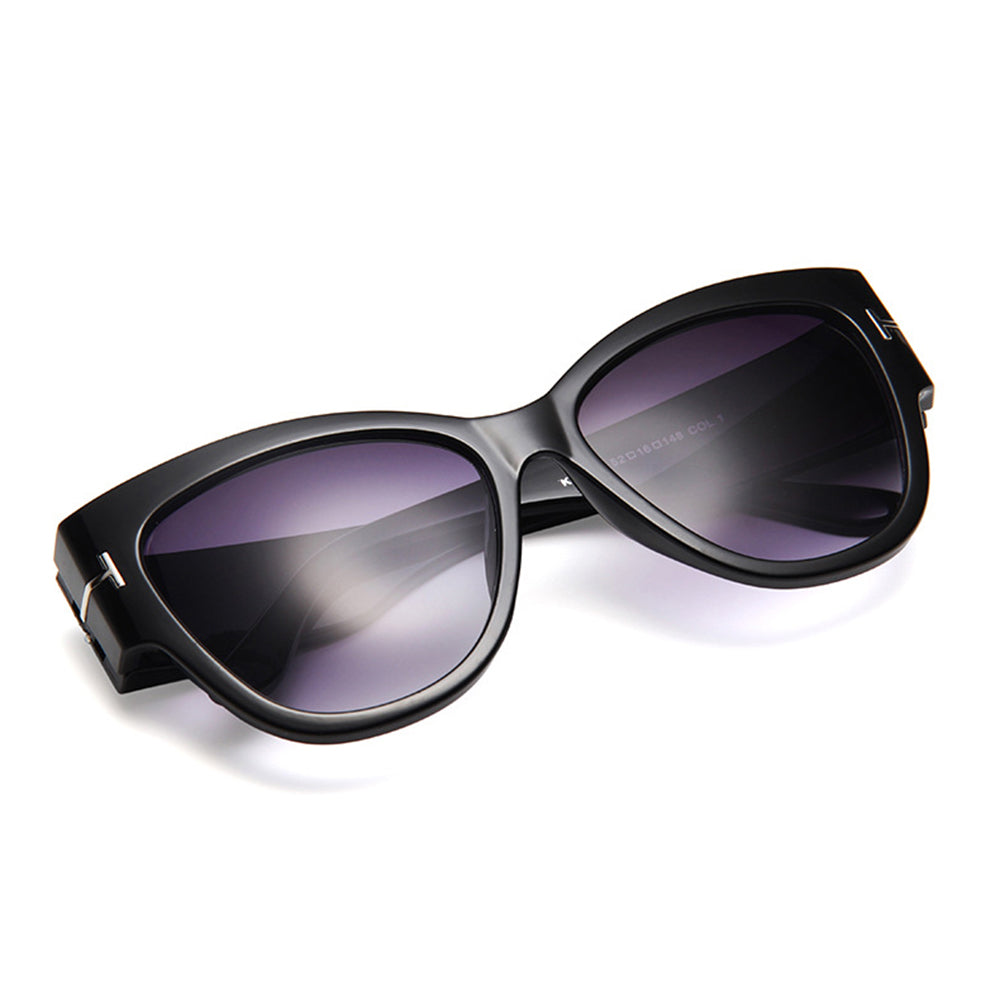 Techsuit Sunglasses (9778), for Women with PC Frame and Lens, Cat Eye, Leopard / Maro