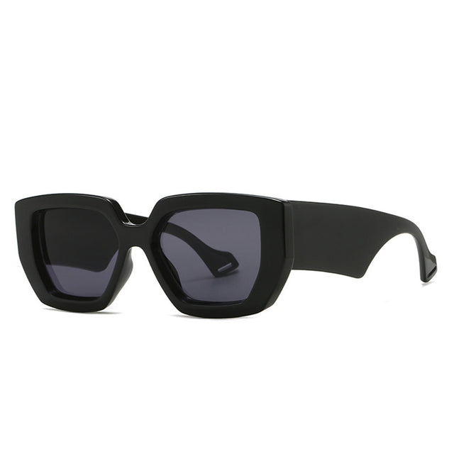 Techsuit Sunglasses (86321), for Women with PC Frame and Lens, Vintage, Negru / Gray