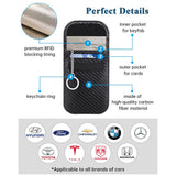 Husa de protectie Techsuit RFID Anti-Theft (AF2) compatibil cu for Cards & Keys, PU Leather, EMF Blocker, Roz