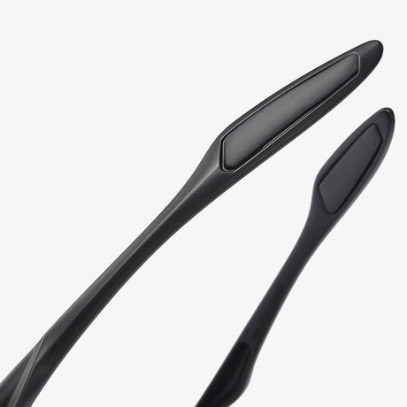 Techsuit Bike Glasses (1806), for Cycling and Sport Outdoor Activities, with UV Protection, Unisex, Negru / Yellow