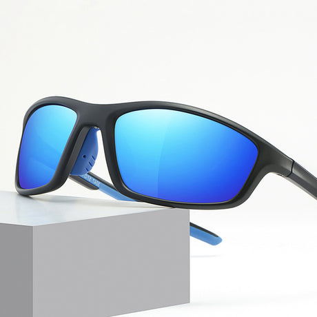 Techsuit Bike Glasses (3047), for Cycling and Sport Outdoor Activities, with UV Protection, Unisex, Negru / Discoloration