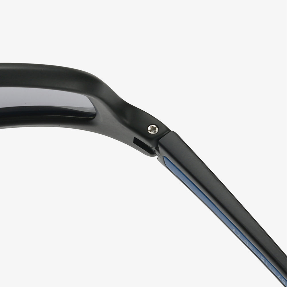 Techsuit Bike Glasses (3047), for Cycling and Sport Outdoor Activities, with UV Protection, Unisex, Albastru