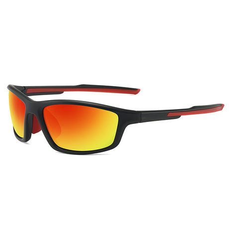 Techsuit Bike Glasses (3047), for Cycling and Sport Outdoor Activities, with UV Protection, Unisex, Portocaliu