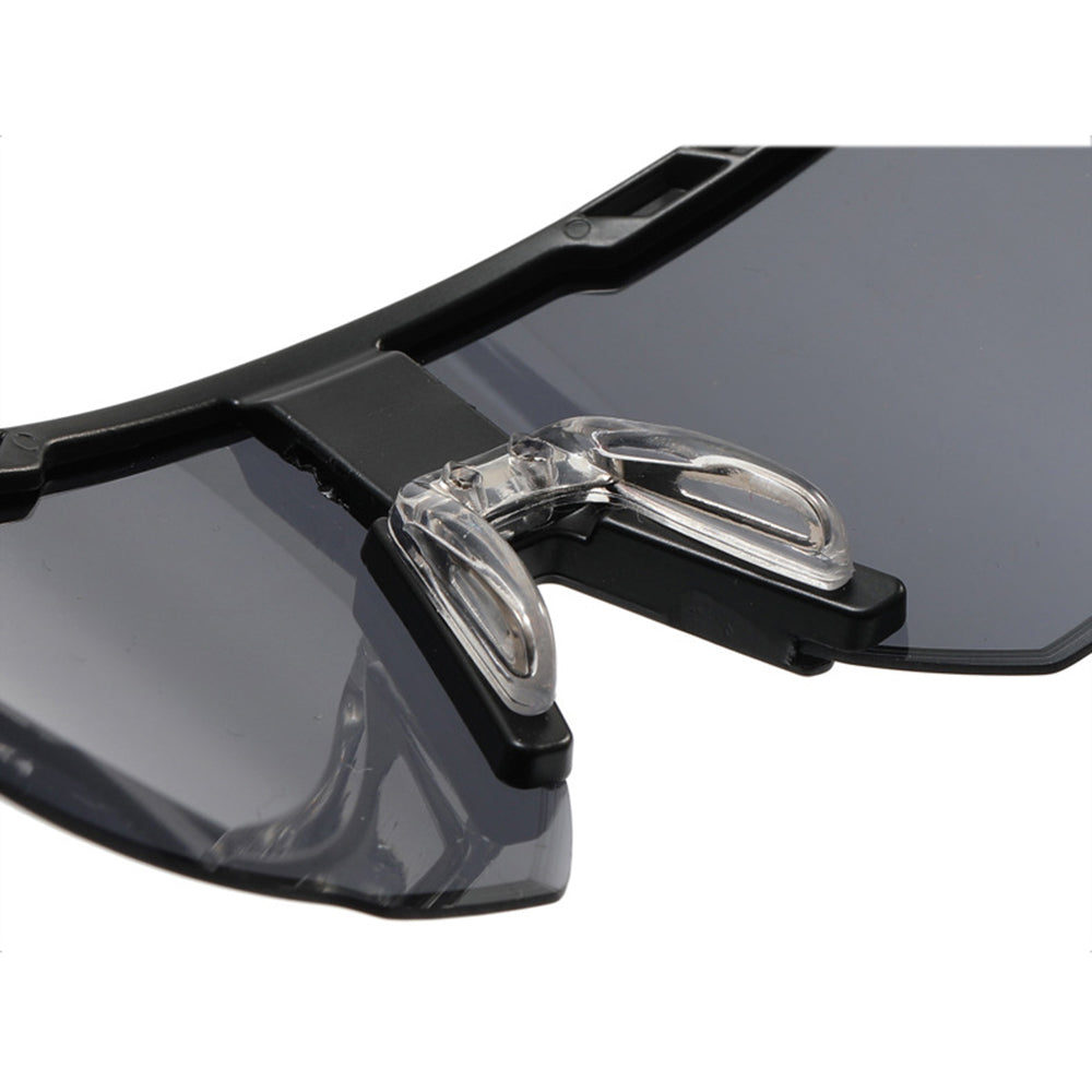 Techsuit Bike Glasses (9963), for Cycling, Sport Outdoor Activities, with PC Frame and Lens, Unisex, Negru / Gray