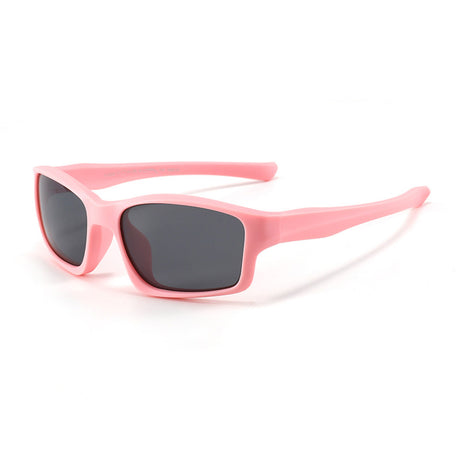 Techsuit Sunglasses Polarised (8202-C22), for Kids, Sport Type, Roz