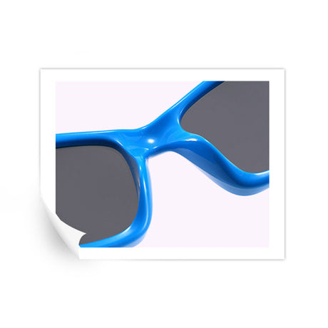 Techsuit Sunglasses Polarised (8202-C21), for Kids, Sport Type, Bleumarin / Pink