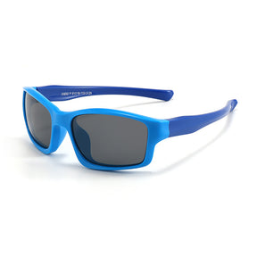 Techsuit Sunglasses Polarised (8202-C29), for Kids, Sport Type, Albastru / Dark Blue
