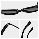 Ochelari de soare Techsuit (8351-C28), Patrati, Polarizati, Albastru inchis