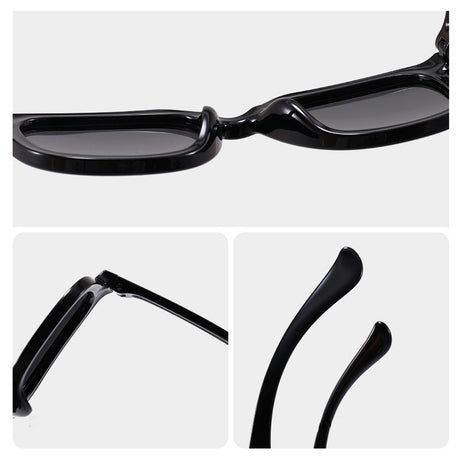 Ochelari de Soare Techsuit (8351-C42), Patrati, Polarizati, Roz