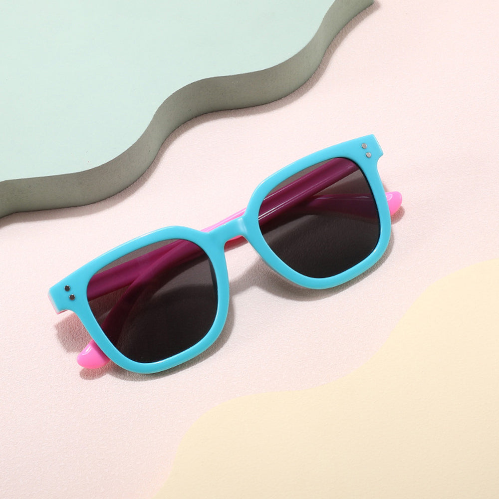 Ochelari de Soare Techsuit (8351-C11), Patrati, Polarizati, Negru
