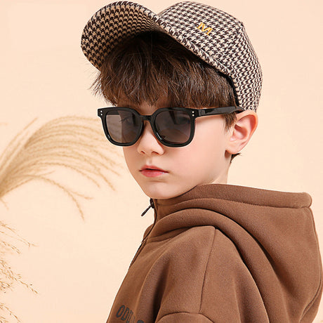 Ochelari de Soare Techsuit (8351-C11), Patrati, Polarizati, Negru