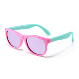 Ochelari de Soare Techsuit (D802), Policarbonat, Roz