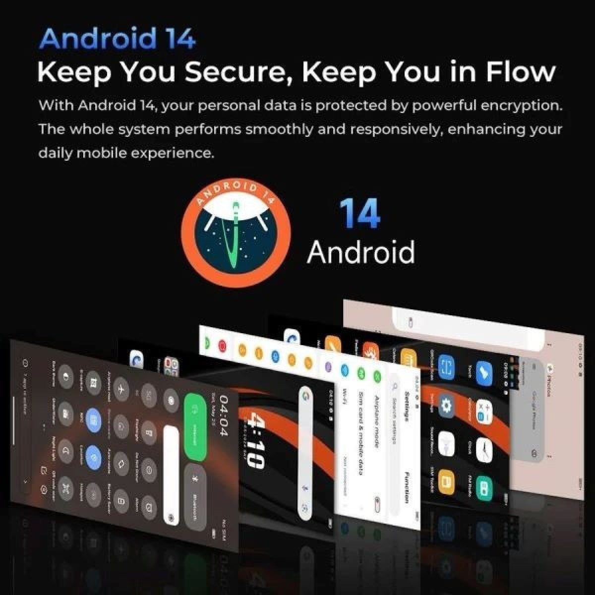 Oukitel WP50, 5G, 6.60" HD+, 12GB RAM (4GB + 8GB extensibili), 256GB ROM, Android 14, MTK Dimensity 6100+, NFC, Face Unlock, Amprenta, 48MP, 6500mAh, Dual SIM