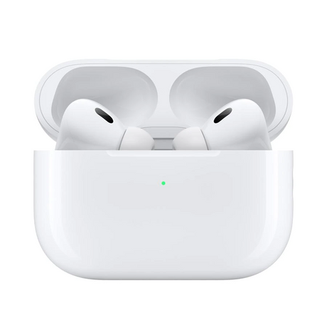 Casti Apple Airpods Pro (2nd Generation) 2023 True Wireless, Bluetooth, In-Ear, Magsafe, Carcasa Incarcare Wireless, USB-C, alb - NotebookGsm