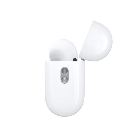 Casti Apple Airpods Pro (2nd Generation) 2023 True Wireless, Bluetooth, In-Ear, Magsafe, Carcasa Incarcare Wireless, USB-C, alb - NotebookGsm