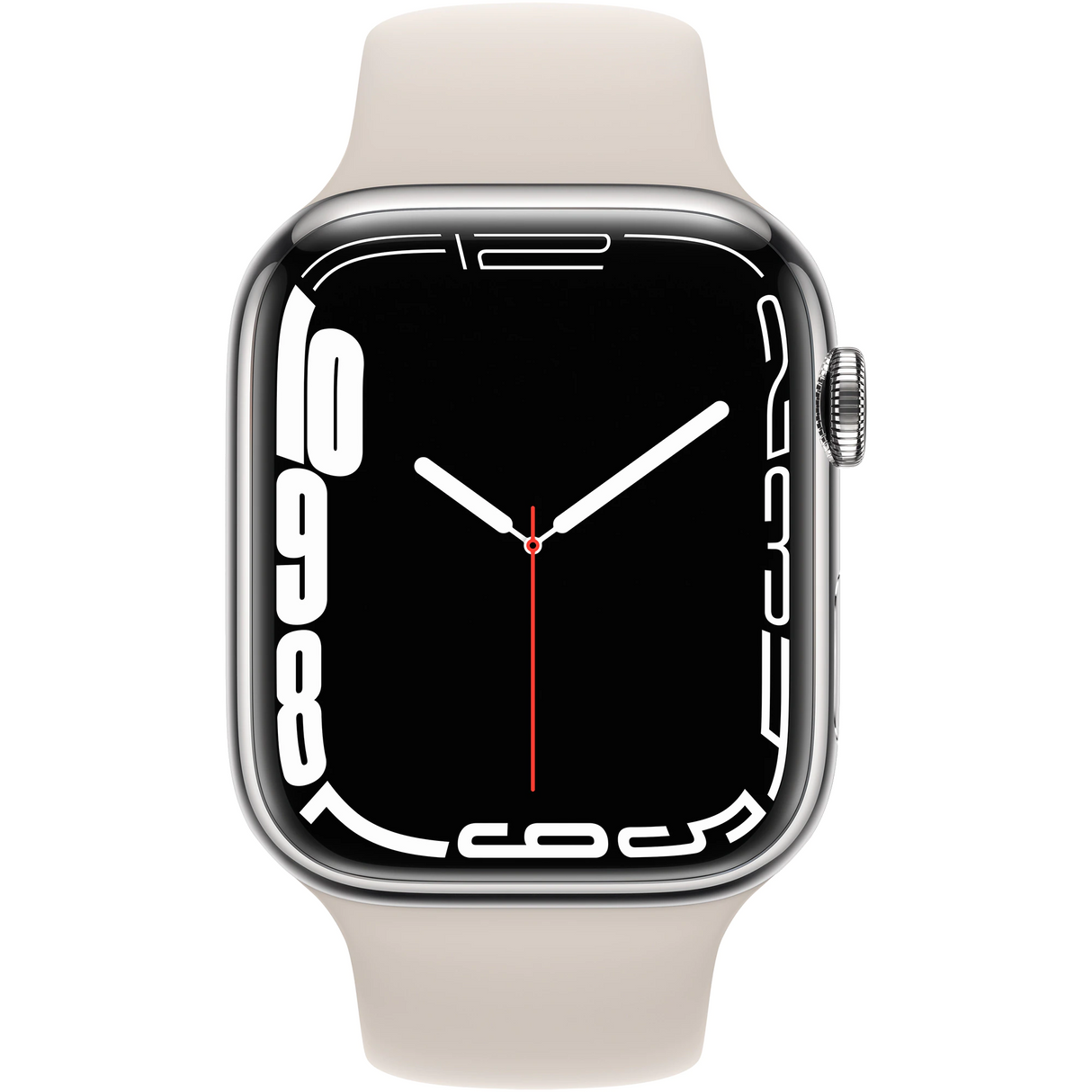 Second Hand - Apple Watch Series 7 45 mm, Starlight (alb) - second hand