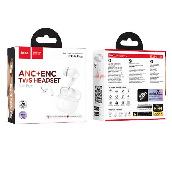 Casti Wireless HOCO. EQ34 Plus