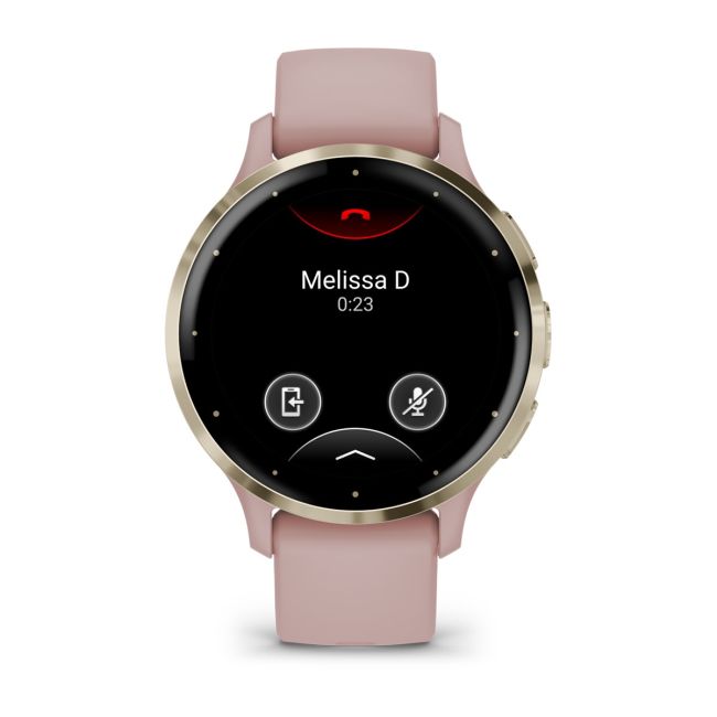 Smartwatch Garmin Venu 3S, GPS, Wi-Fi, curea silicon