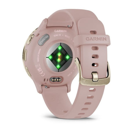 Smartwatch Garmin Venu 3S, GPS, Wi-Fi, curea silicon
