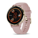 Smartwatch Garmin Venu 3S, GPS, Wi-Fi, curea silicon