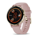 Smartwatch Garmin Venu 3S, GPS, Wi-Fi, curea silicon